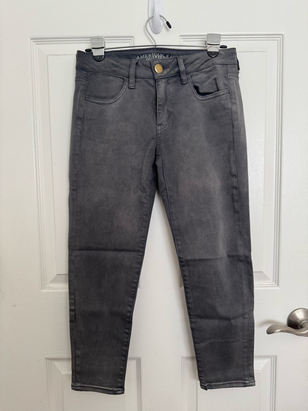 American Eagle Sateen Ne(X)t Level Stretch Jegging Crop